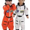 Orange and white astronaut suit size 18 month on kids