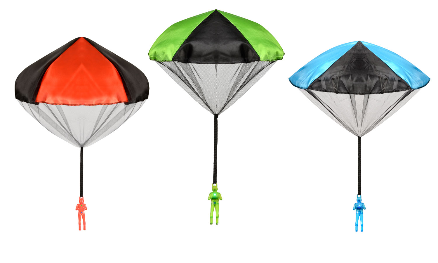 Flashing light up parachute video