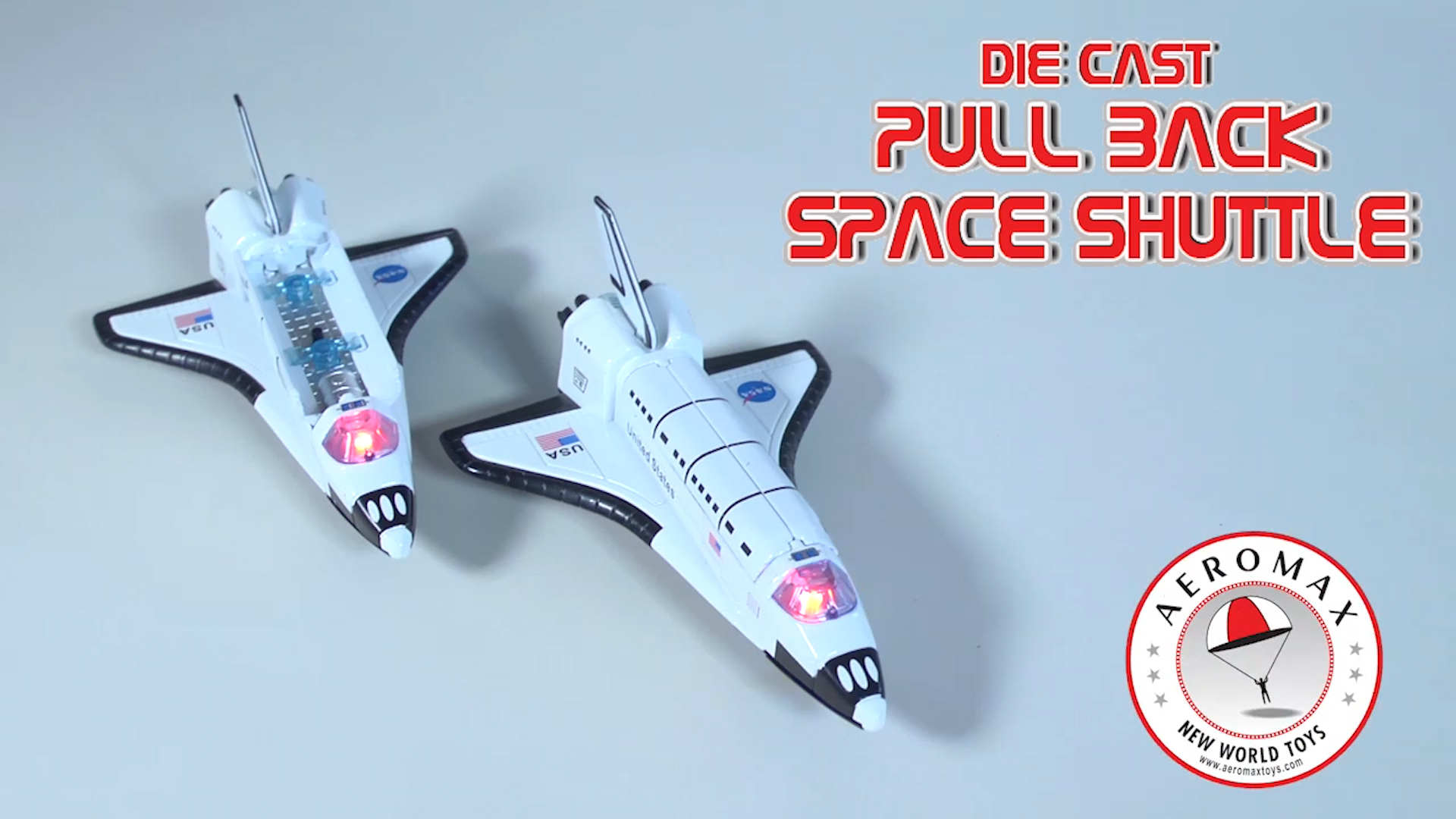 PBSB Screen Pull back space shuttle video