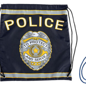 Drawstring Backpacks, Fire, Police and Astronaut