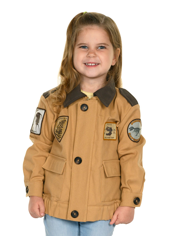Paleontologist Jacket on girl