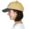 DNO-CAP-LEFT-W-HEAD Dino Cap left view on child