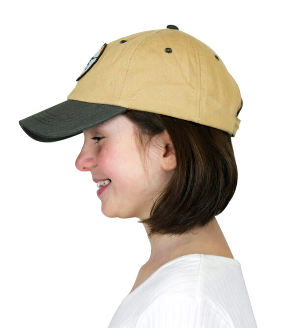 Dino Cap left view on child