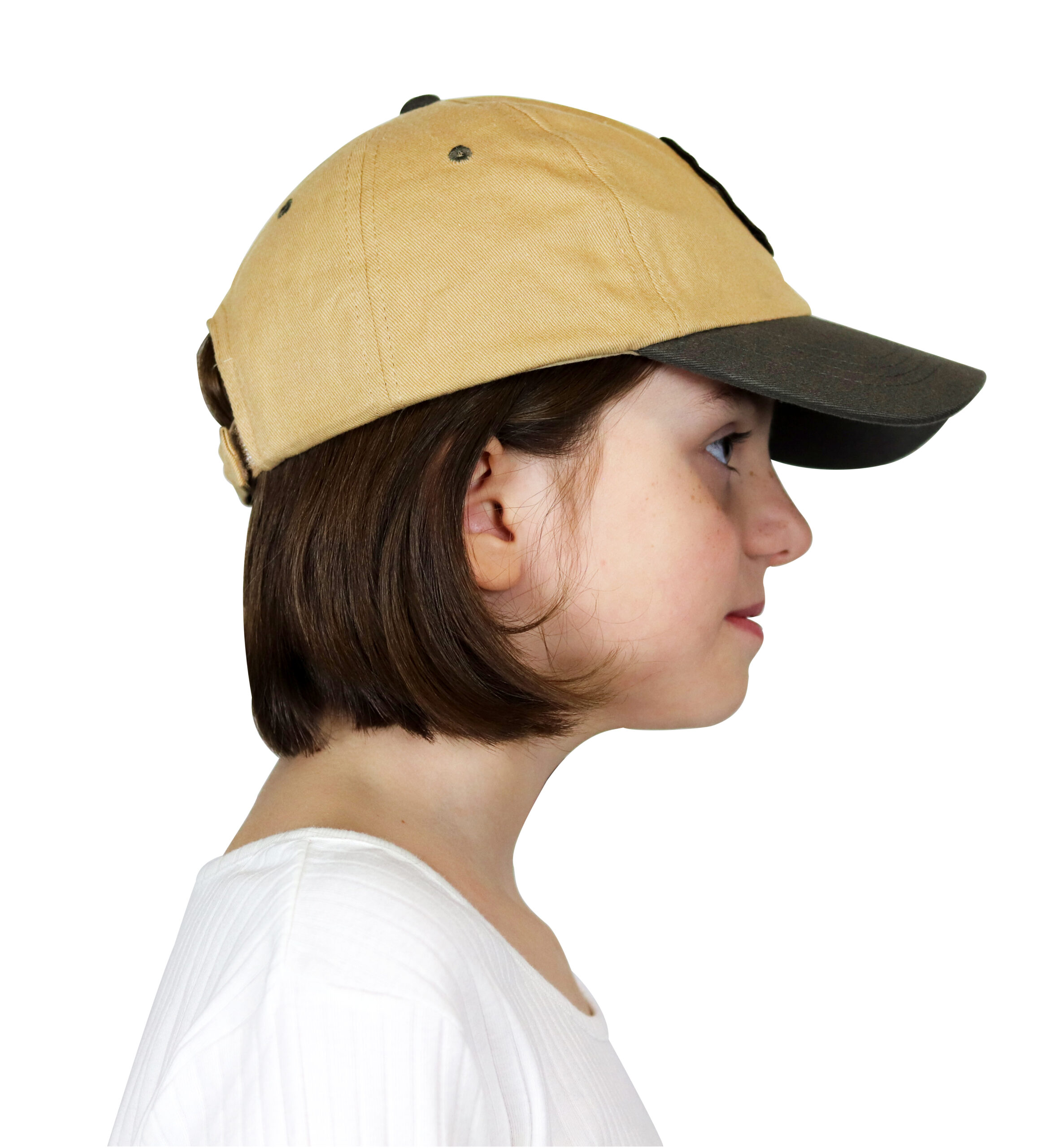 DNO-CAP-RIGHT-W-HEAD Dino Cap right view on child