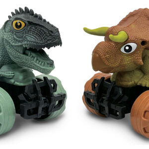 Dino-Faur Mighty Mini's, Therizinosaurus, Giganotosaurus, Ceratops and Raptor