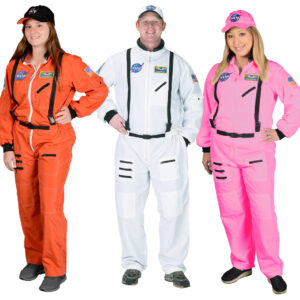 # Astronaut Suit, w/Embroidered Cap - Adult