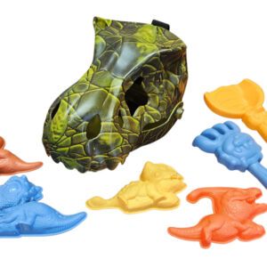 Dinosaur Digger.  Scooping sand toy with realistic Dino skull
