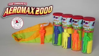 Toy parachute video.