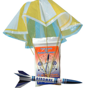 parachute for rocket recovery.