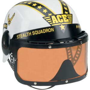Armed forces pilot helmet.