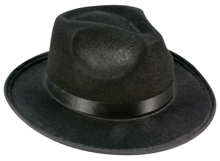 images Black fedora hat.