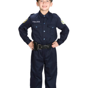Police officer suit.