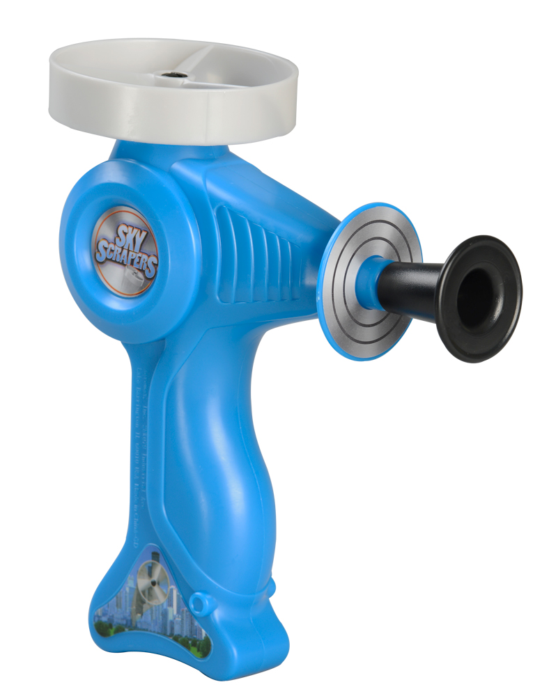 images Sky scraperr toy, front view.