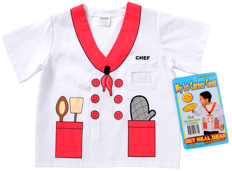images Chef shirt front view.